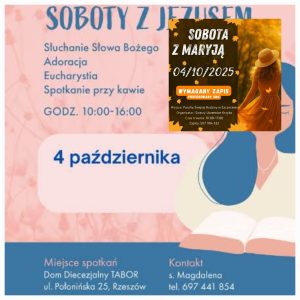 Spotkanie dla młodych kobiet ➡️ w Szczecinie i Rzeszowie ➡️ 4 października 2025 r.