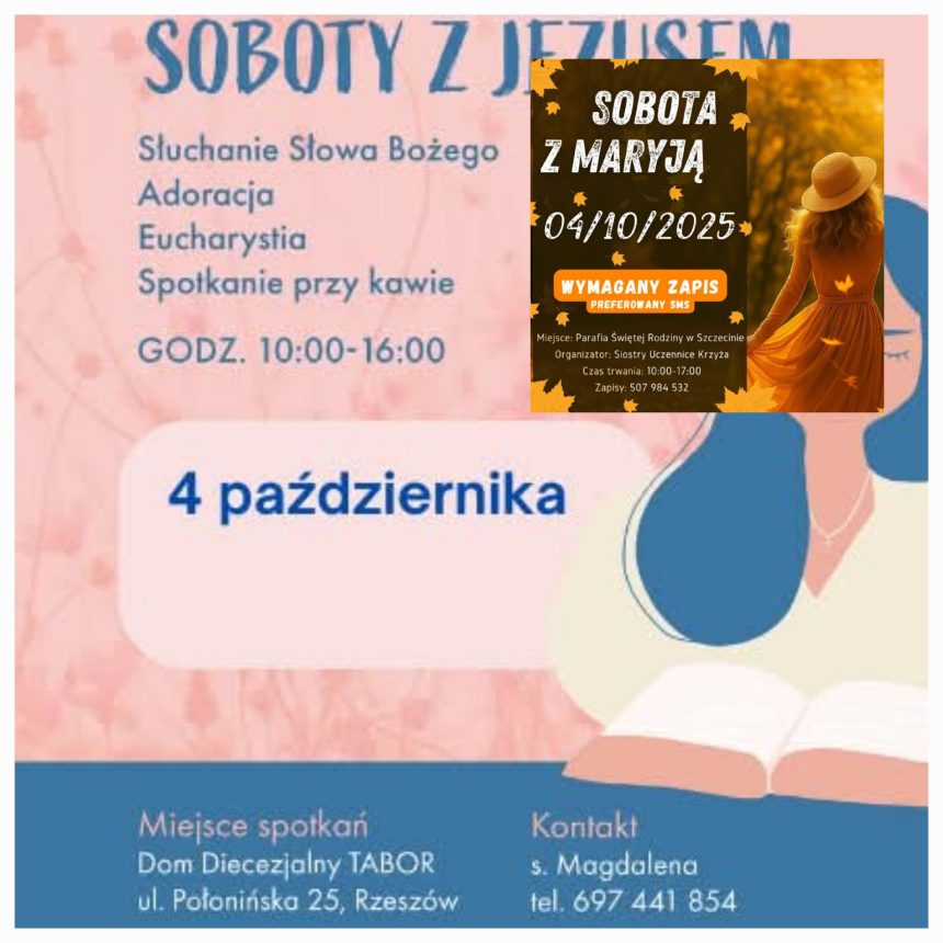 Spotkanie dla młodych kobiet ➡️ w Szczecinie i Rzeszowie ➡️ 4 października 2025 r.