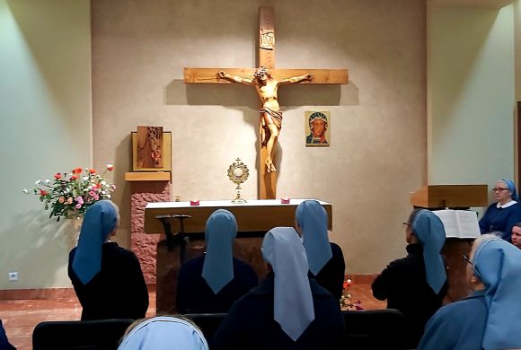 Rekolekcje dla Sióstr Uczennic Krzyża w Czmońcu