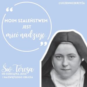 Nasza Patronka dziś świętuje ➡️ w niebie, a my z Nią ➡️ na ziemi:)