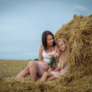 Sesja dla mamy i córki w Czmońcu