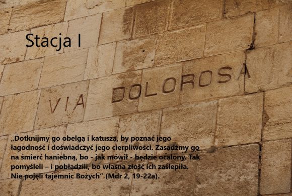 Droga krzyżowa. Stacja 1
